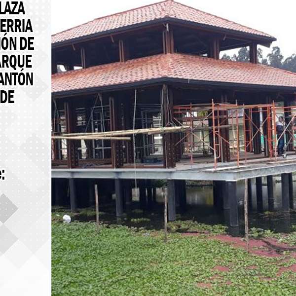 CONSTRUCCIÓN DE LA PRIMERA FASE PARQUEADERO PLAZA CHICAPÁN, CASA ECHEVERRIA  EXTERIORES Y COLOCACIÓN DE KIOSCOS DE LA OBRA PARQUE DEL LAGO SAN PABLO, CANTÓN OTAVALO PROVINCIA DE IMBABURA. 